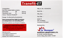 Tranefit Et Tablet 10